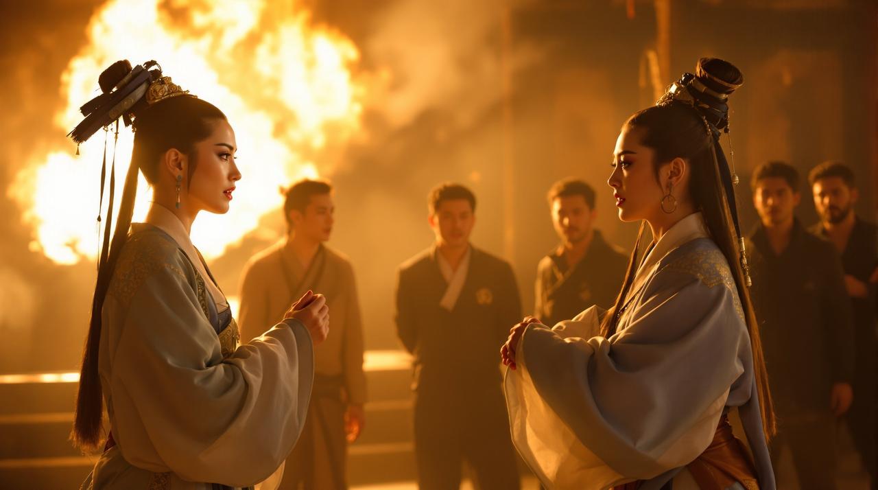 两小花旦为争一番位，片场公开互撕，导演被迫停工