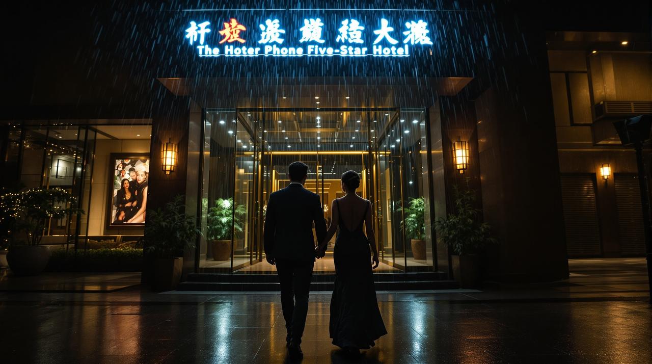 顶流男星深夜与神秘女子出入酒店,疑似恋情曝光